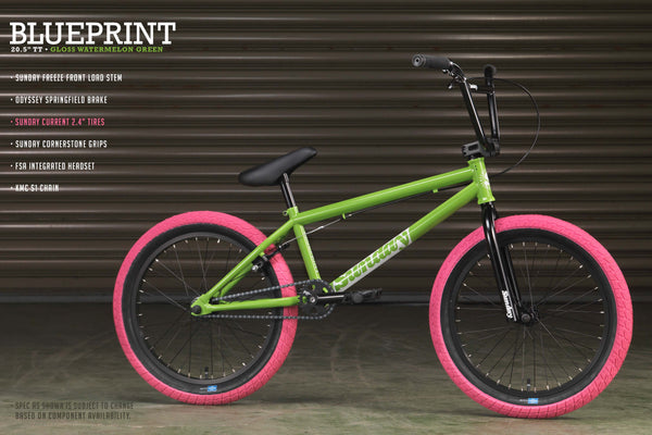 Sunday Blueprint (Gloss Watermelon Green with 20.5