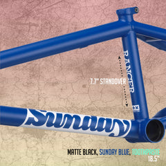 Sunday Ranger 18" Frame (Matte Sunday Blue)