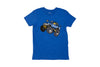 Fairdale Monty Truck Youth Tee (True Royal Blue Tri-blend)