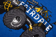Fairdale Monty Truck Youth Tee (True Royal Blue Tri-blend)