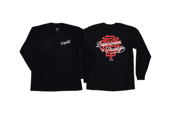 Odyssey DOF Script Long Sleeve (Black)