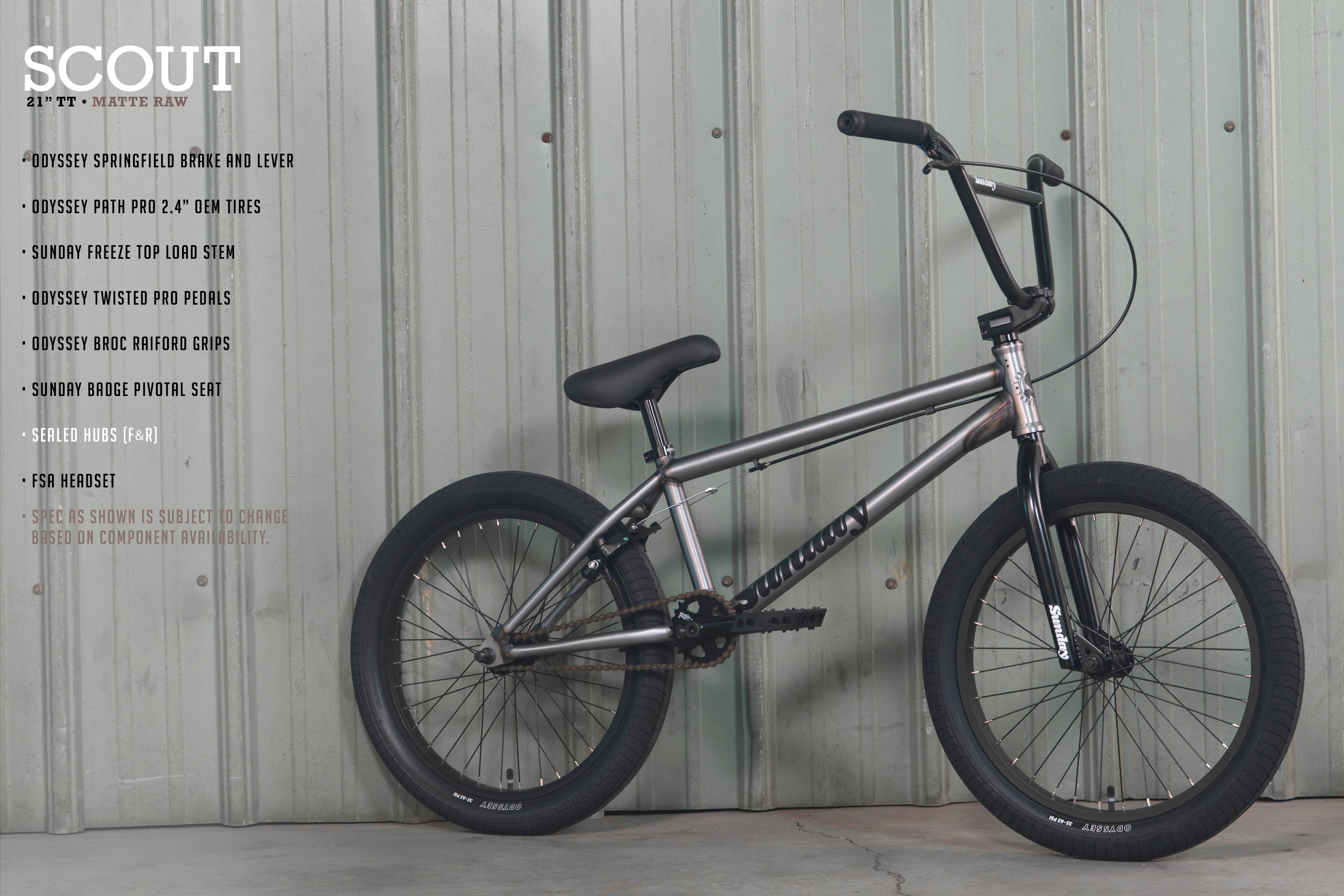 Sunday bmx sale scout