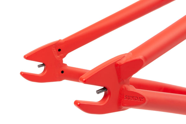 Sunday Soundwave v3 Frame (Matte Fire Engine Red) | Sunday Bikes