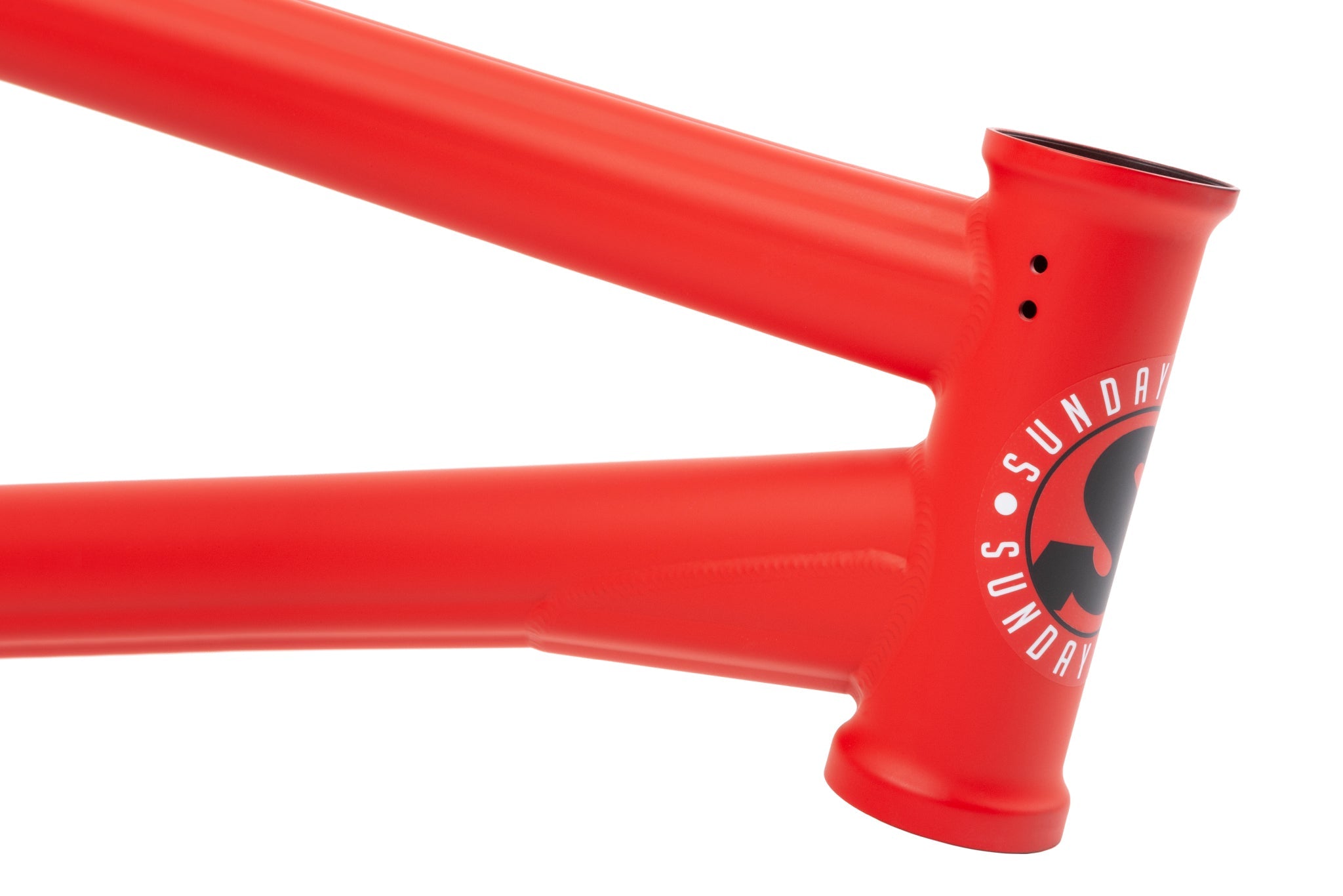 Sunday Soundwave v3 Frame (Matte Fire Engine Red) | Sunday Bikes
