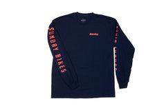 Sunday Winner's Wreath Long Sleeve (Navy with Red/Yello Ink)