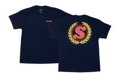 Sunday Winner's Wreath Tee (Navy with Red/Yellow Ink)