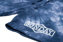 Sunday Cornerstone Sweat Shorts (Tie-Dye Navy)